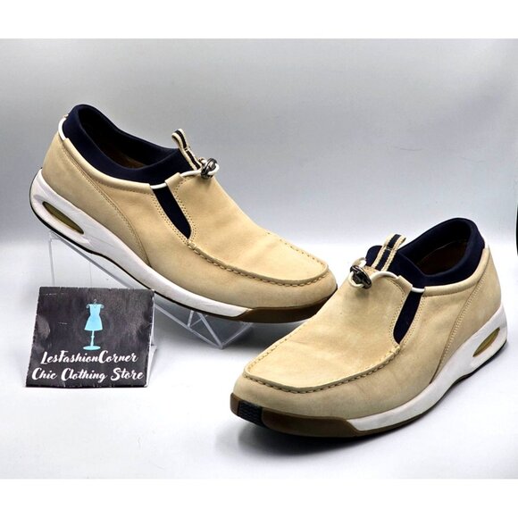 Cole Haan Air Men's Beige Nubuck Moc Toe Casual Slip-On Loafers Size 13 3028 - Picture 12 of 15